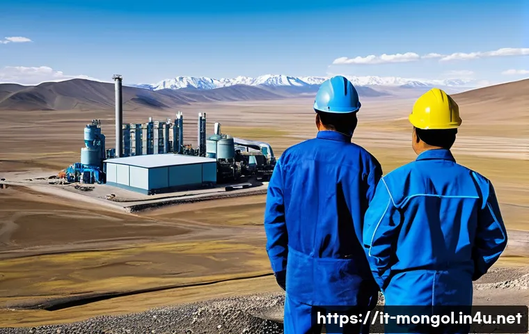 몽골 비즈니스 환경 - **Mining and Advanced Processing Collaboration:**
    A detailed, high-resolution image showcasing a...