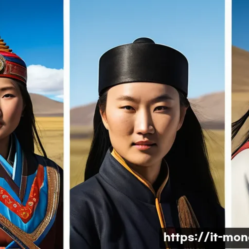 몽골 여행 시 필수 물품 - Here are three detailed image prompts for generation, focusing on the themes of Mongolian travel, cu...