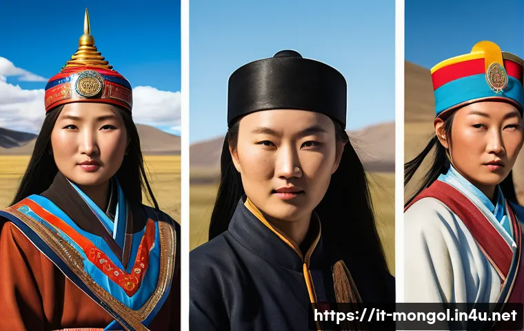 몽골 여행 시 필수 물품 - Here are three detailed image prompts for generation, focusing on the themes of Mongolian travel, cu...